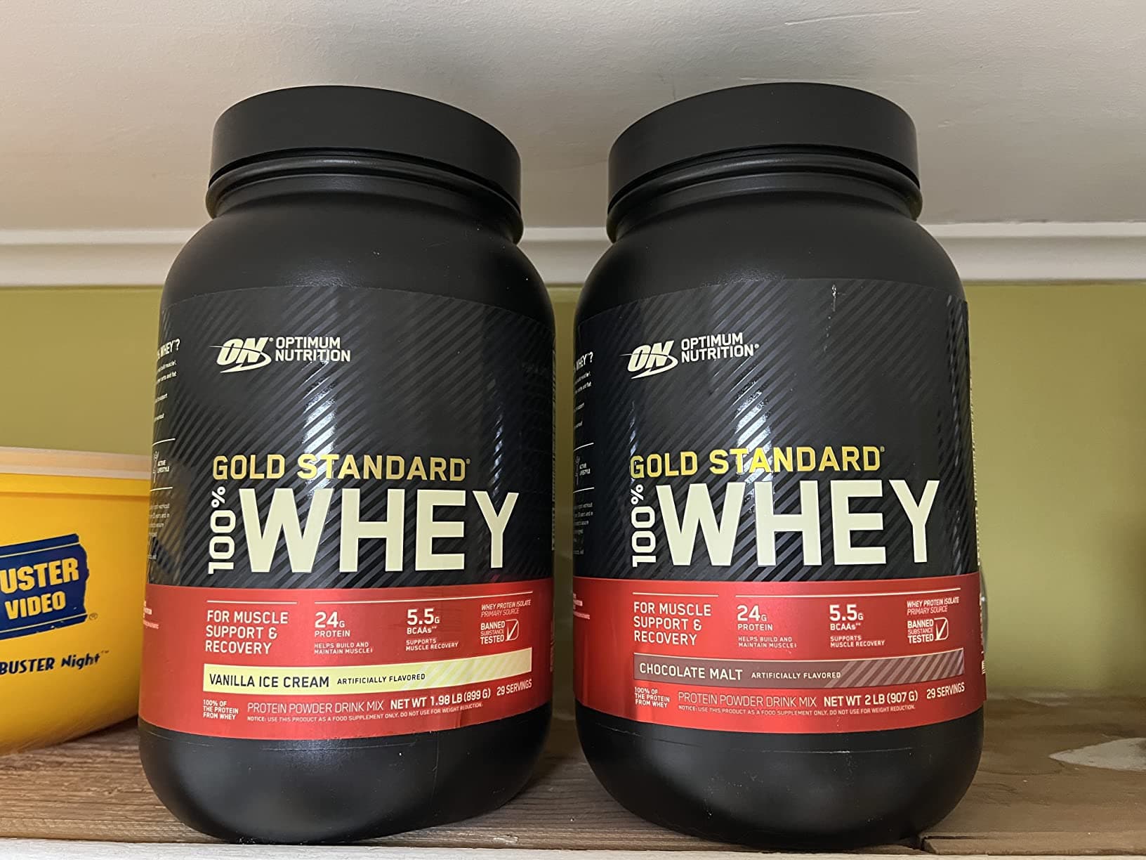 Optimum Nutrition Gold Standard 100% Whey Protein Powder